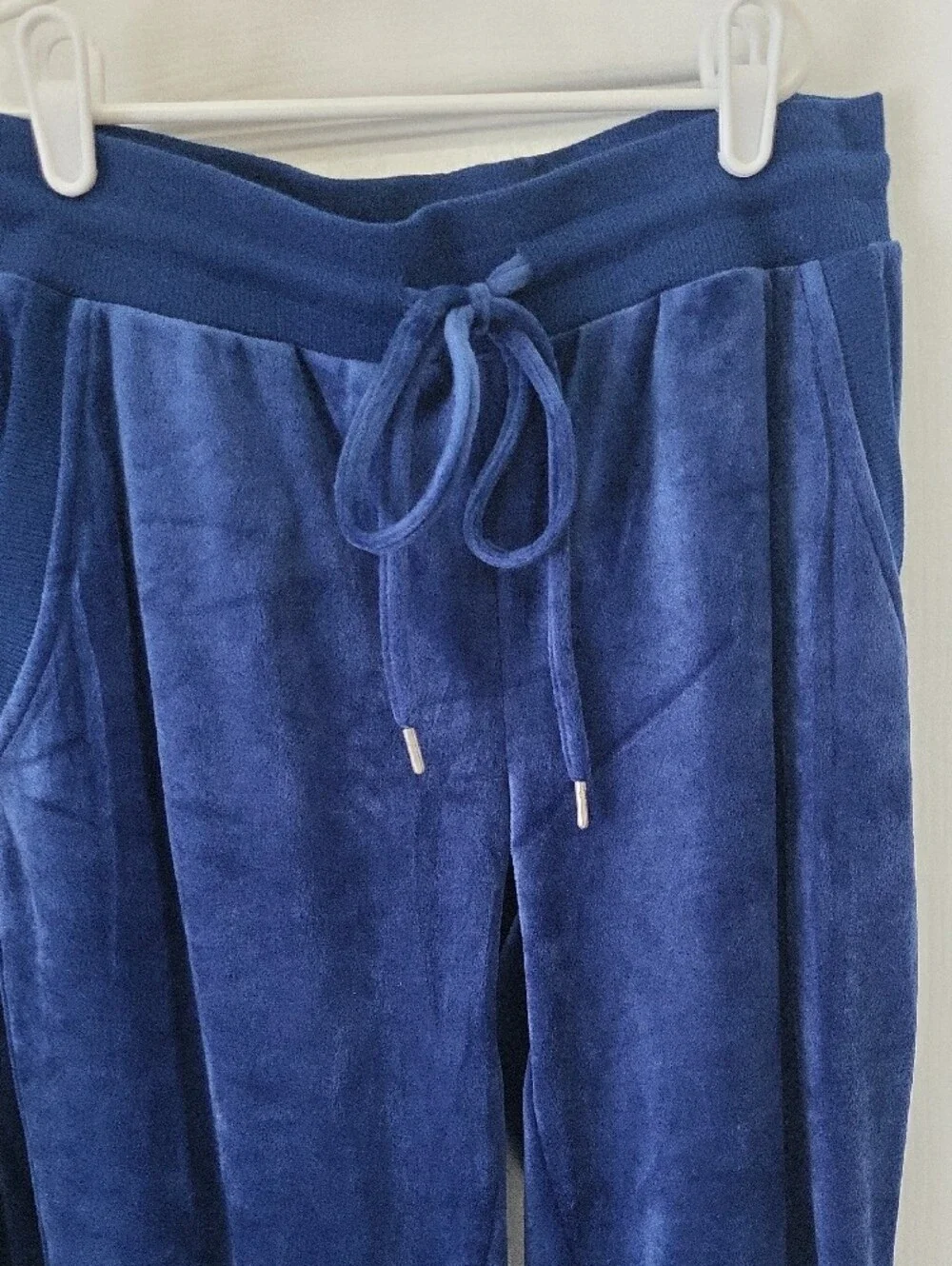 Felina Royal Blue Velour Zip Hoodie & Joggers Set